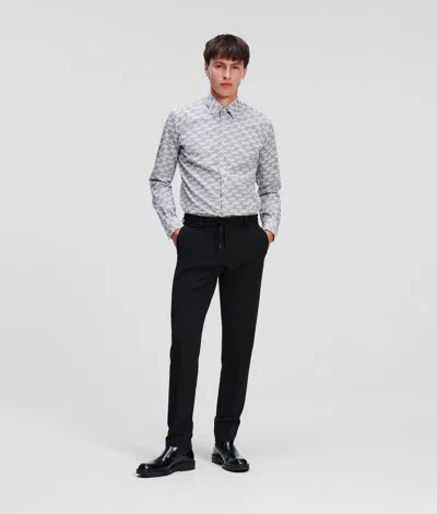 Karl Lagerfeld Trousers Pace In Black