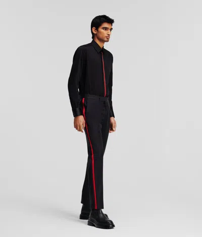 Karl Lagerfeld Trousers Sheen In Multi