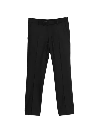 Karl Lagerfeld Tube Trousers In Black