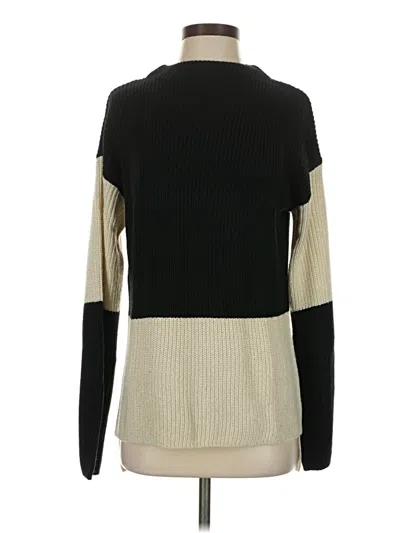 Pre-owned Karl Lagerfeld Turtleneck Sweater In Black