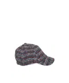 Karl Lagerfeld Tweed Cap In Gray
