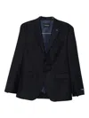 Karl Lagerfeld Two-button Blazer In Blue