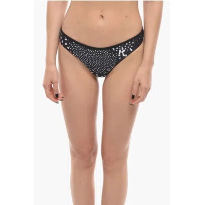 Karl Lagerfeld Two-tone Dots Bottom Women's Bikini