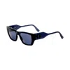 Karl Lagerfeld Unisex 54mm Dark Blue Sunglasses Kl6123s-404
