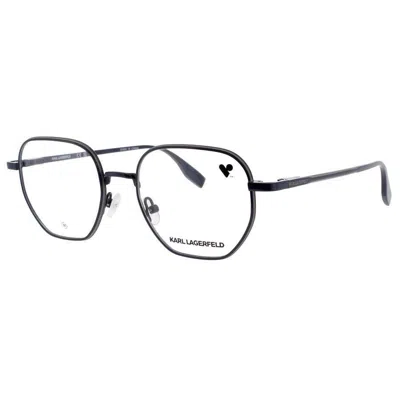 Karl Lagerfeld Unisex Blue Cat Eye Eyeglass Frames Kl351