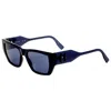 Karl Lagerfeld Unisex 54mm Dark Blue Sunglasses Kl6123s-404 In Blue