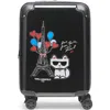 Karl Lagerfeld Up In Paris 21" Carry On In Black
