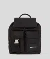 Karl Lagerfeld Utility Coated Denim Backpack