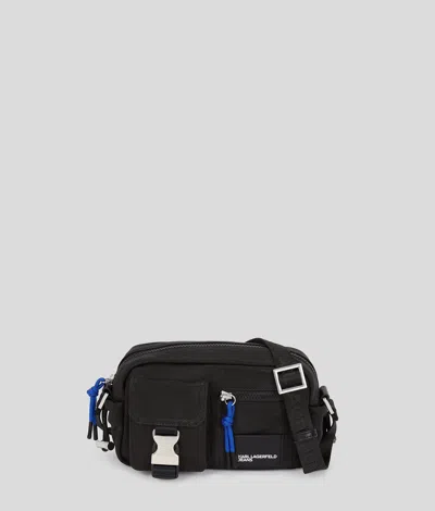 Karl Lagerfeld Utility Coated Denim Camera Bag