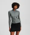 Karl Lagerfeld Utility Zip-up Sweater