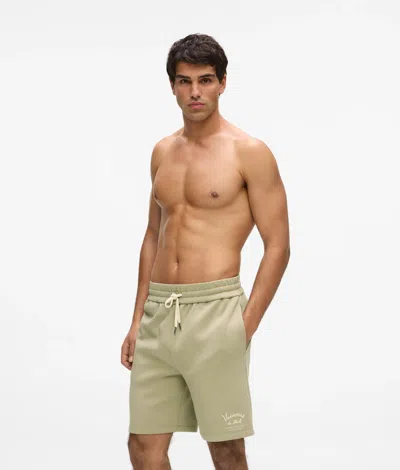 Karl Lagerfeld Vacances De Karl Loungewear Shorts In Brown