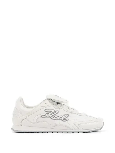 Karl Lagerfeld Venus Logo-detail Sneakers In White