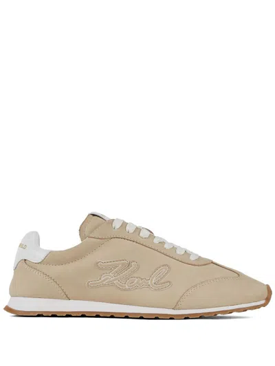 Karl Lagerfeld Venus Sneakers In Burgundy