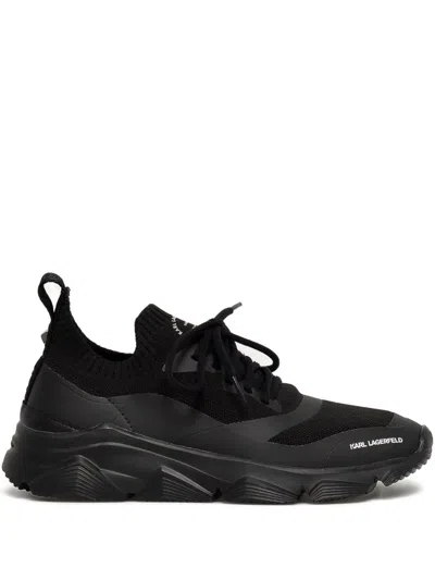Karl Lagerfeld Verge Maison Sneakers In Black