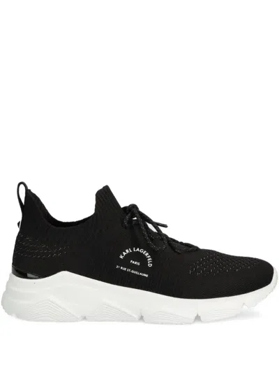 Karl Lagerfeld Verge Maison Sneakers In Black