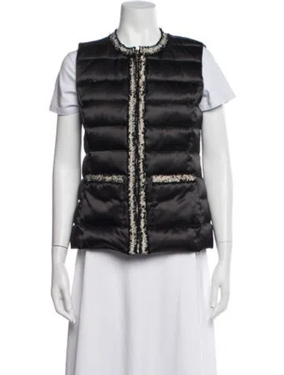 Pre-owned Karl Lagerfeld Vest In Black