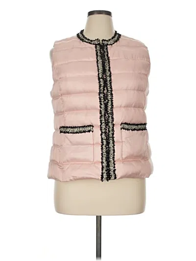 Pre-owned Karl Lagerfeld Vest In Pink