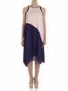 Karl Lagerfeld Vestido Corto - Rosado In Rosado