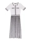 Karl Lagerfeld Vestido Midi - Blanco