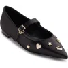 Karl Lagerfeld Veyda Pointed Toe Mary Jane Flat