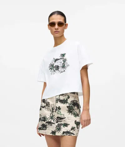 Karl Lagerfeld Villa La Vigie T-shirt In White