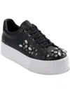 KARL LAGERFELD VINA WOMENS LEATHER CASUAL AND FASHION SNEAKERS
