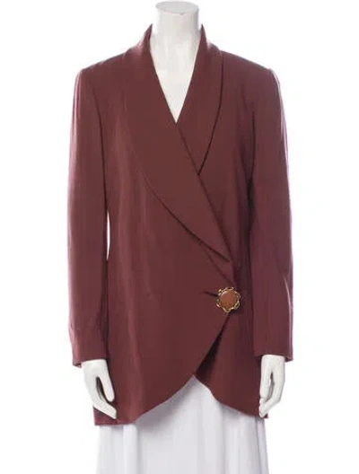 Pre-owned Karl Lagerfeld Vintage 1980's Evening Jacket In Brown