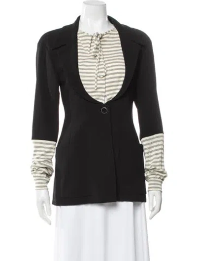 Pre-owned Karl Lagerfeld Vintage 1990's Blazer In Multi