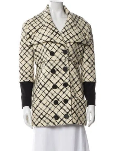Pre-owned Karl Lagerfeld Vintage 1990's Coat In Multi
