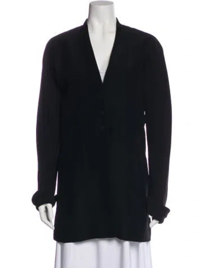 Pre-owned Karl Lagerfeld Vintage 1990's Jacket In Black