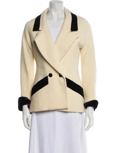 Pre-owned Karl Lagerfeld Vintage 1990's Jacket In Neutral