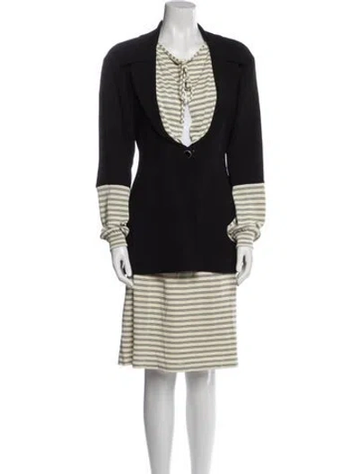 Pre-owned Karl Lagerfeld Vintage 1990's Skirt Suit