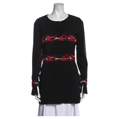 Pre-owned Karl Lagerfeld Vintage  Beaded Evening Jacket, 1990s In Black