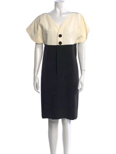Pre-owned Karl Lagerfeld Vintage Knee-length Dress