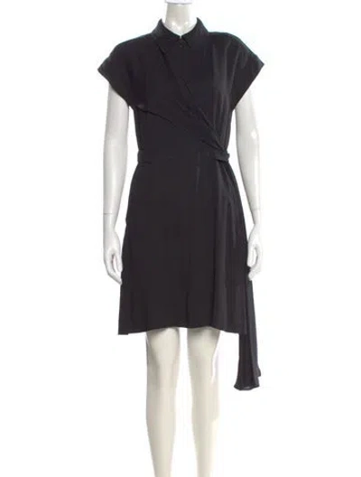 Pre-owned Karl Lagerfeld Vintage Knee-length Dress In Black