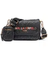 Karl Lagerfeld Voyage Mini Crossbody Bag In Multi