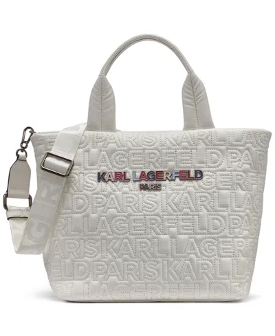 Karl Lagerfeld Voyage Mini Tote Bag In Multi