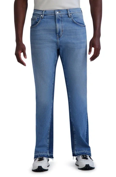 Karl Lagerfeld W56 Straight Leg Jeans In Indigo
