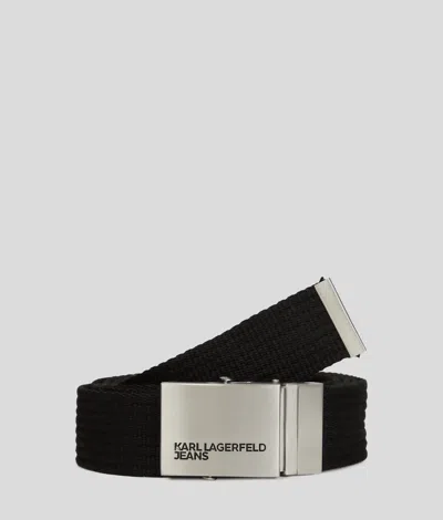 Karl Lagerfeld Webbing Belt