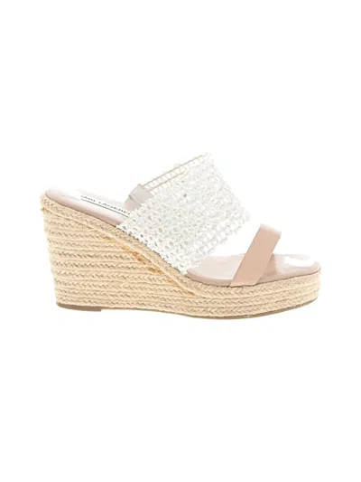 Pre-owned Karl Lagerfeld Wedges In Ivory