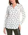 Karl Lagerfeld Whimsical Blouse In White