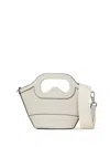 Karl Lagerfeld White K Aviator Tulip Tote In White