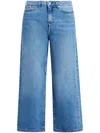 Karl Lagerfeld Wide-leg Jeans In Blue