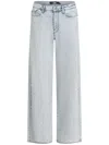 Karl Lagerfeld Mid-rise Wide-leg Jeans