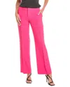 Karl Lagerfeld Wide Leg Suiting Pant In Pink