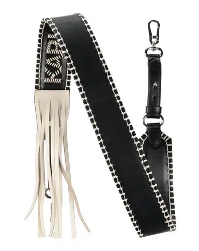 Karl Lagerfeld Woman Bag Strap Black Size - Calfskin
