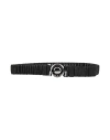 Karl Lagerfeld Woman Belt Black Size 38 Cow Leather In Black