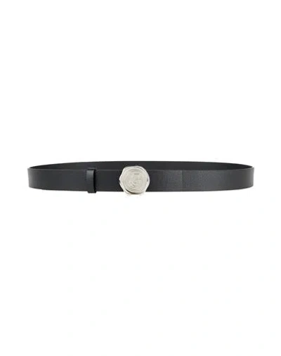 Karl Lagerfeld Woman Belt Black Size L Cow Leather