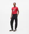 Karl Lagerfeld Ikon Cinched Sweatpants In Black
