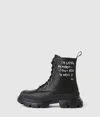 Karl Lagerfeld Trekka Max Karl Quote Boots In Black